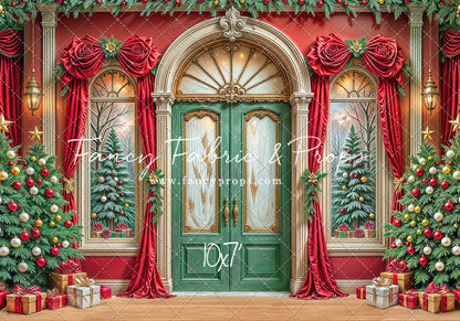 Rosy Holiday Hall - with Sweep Option