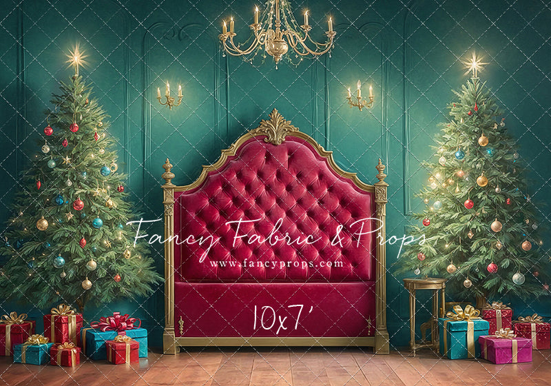 Royal Repose in Yuletide - With Sweep Option