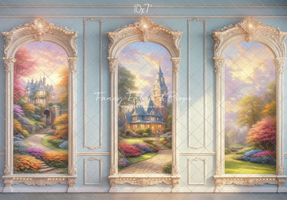 Royal Victorian Wainscoting Wall - With Sweep Option