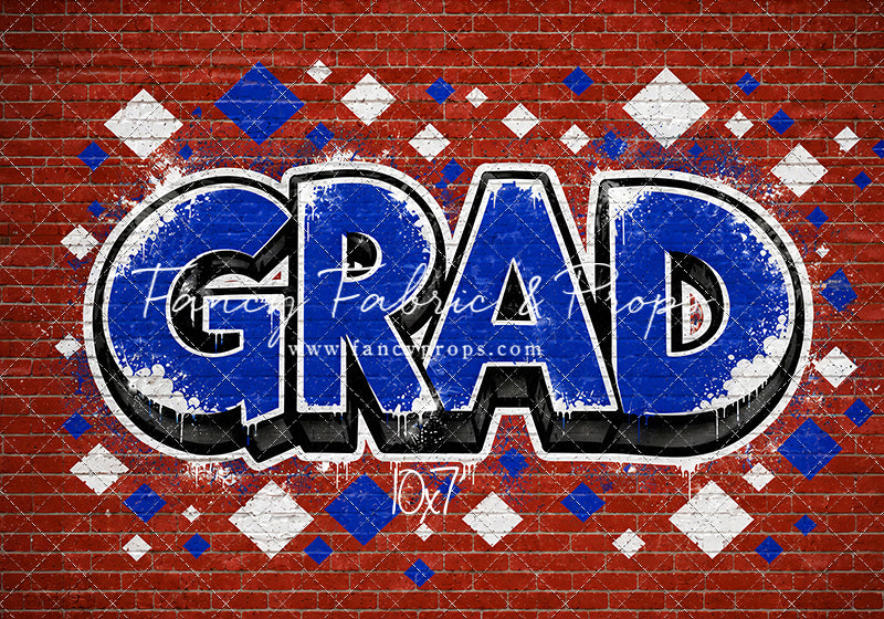 Royal & White Grad - With Sweep Option