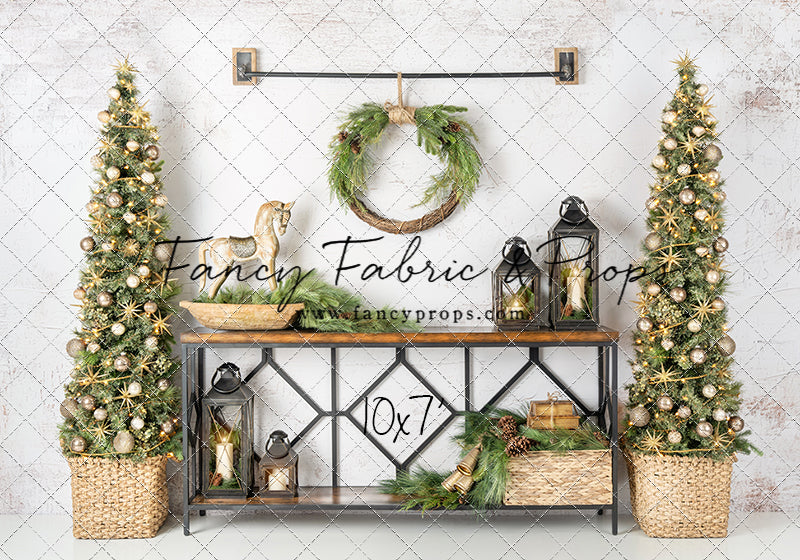 Rustic Elegance Christmas Display