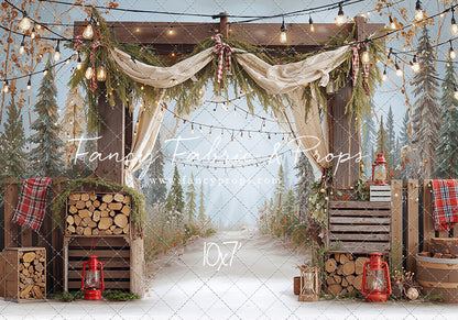 Rustic Winter Passage - With Sweep Option