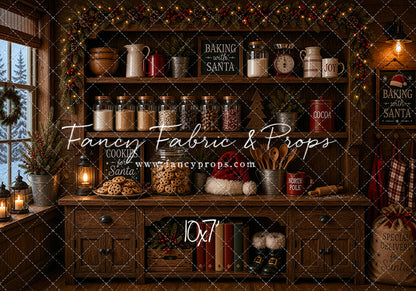 Santa's Cookie Cupboard - With Sweep Option