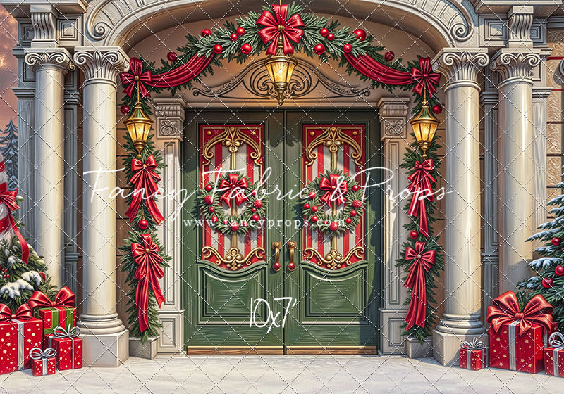 Santa's Sweet Entrance - with Sweep Option