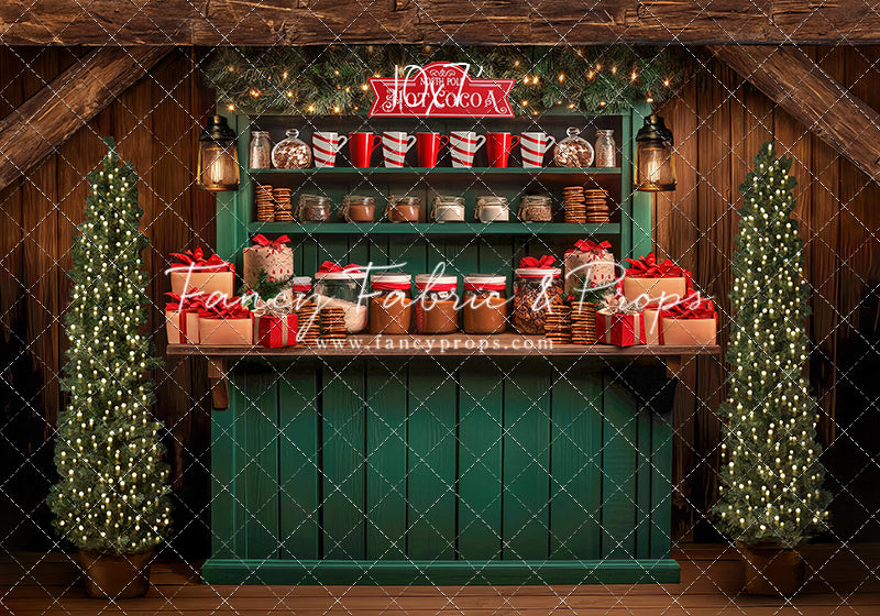 Santa's Cocoa Corner - with Sweep Option