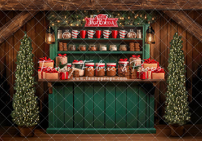 Santa's Cocoa Corner - with Sweep Option