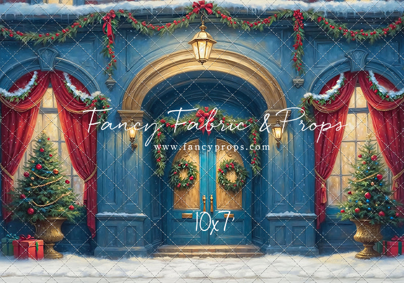 Sapphire Holiday Elegance - With Sweep Option