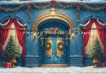 Sapphire Holiday Elegance - With Sweep Option