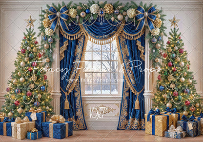 Sapphire & Gold Christmas - with Sweep Option