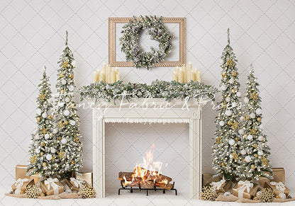 RTS Simple Christmas Mantle - 10x7' Value Luxe - Pink Tint/Banding - 60% Off