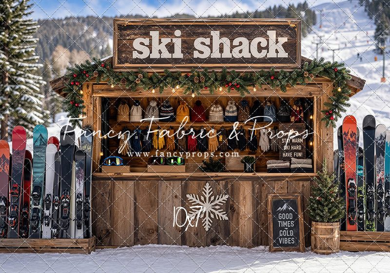Snow Day Ski Shack - With Sweep Option