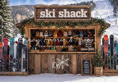 Snow Day Ski Shack - With Sweep Option