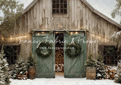Snowfall Barn - with Sweep Option