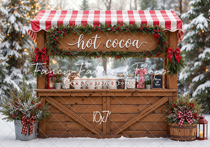 Snowy Sips Cocoa Bar - With Sweep Option