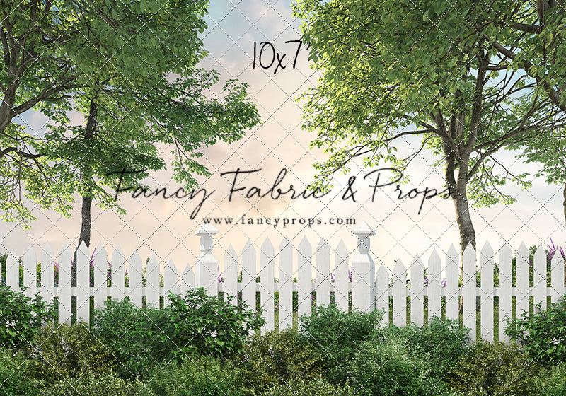 Spring Sunrise Garden Gate