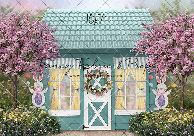 Spring in Bloom Bunny House