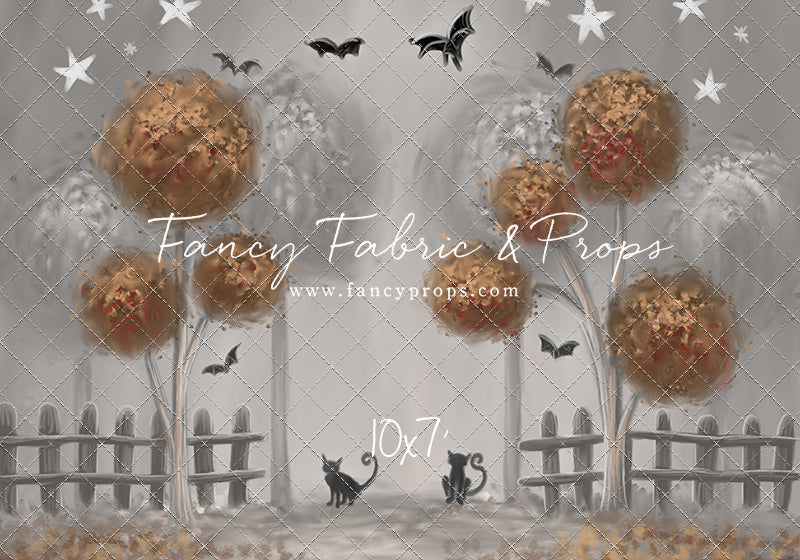 Starlit Halloween Grove - With Sweep Option