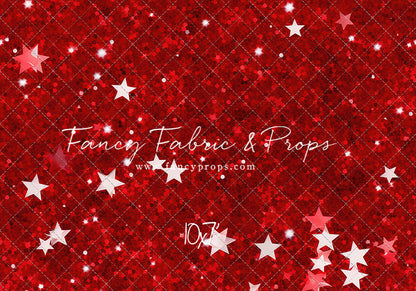 Starry Red Sparkle