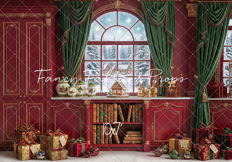 Storybook Christmas Room - With Sweep Option