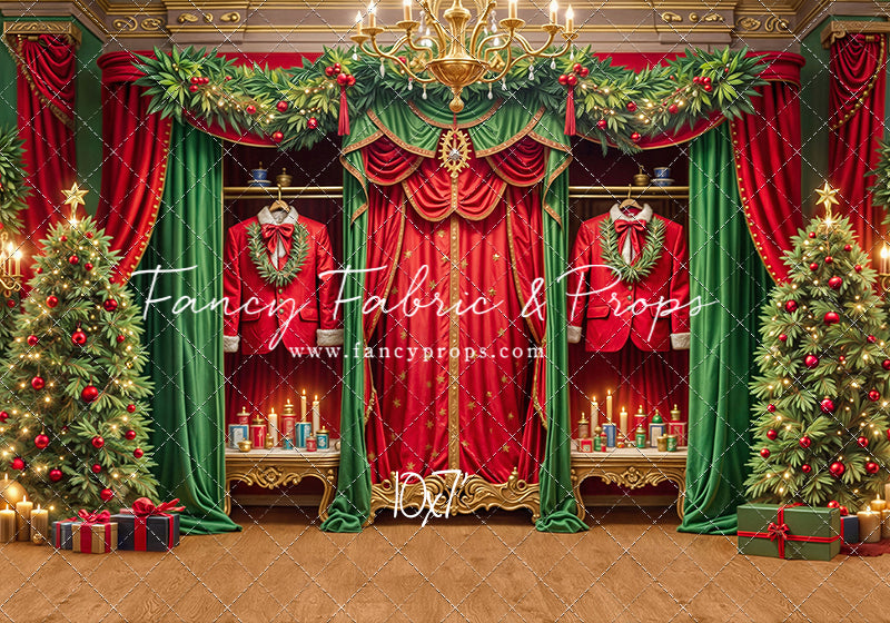 Suiting Up Santa - with Sweep Option