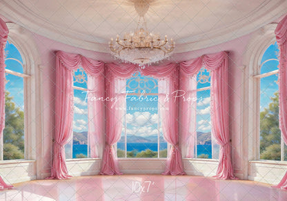 Summer Season Victorian Window - Marble Floor - With Sweep Option