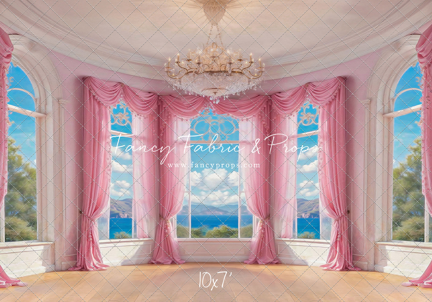 Summer Season Victorian Window - Wood Floor - With Sweep Option