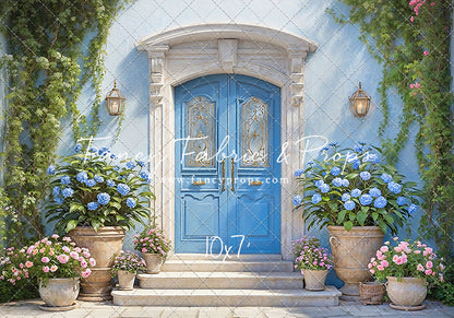 Summertime Patio - Blue Door - With Sweep Option