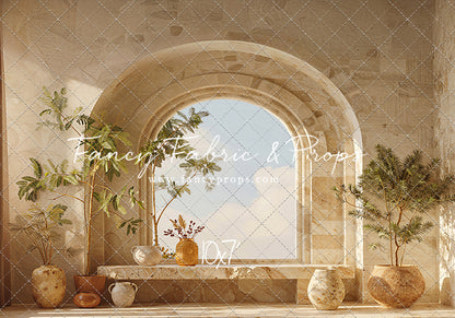Sunlit Courtyard - With Sweep Option