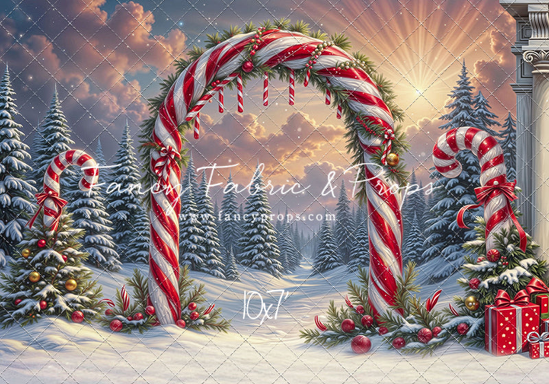 Sweet Trail To Santa - with Sweep Option