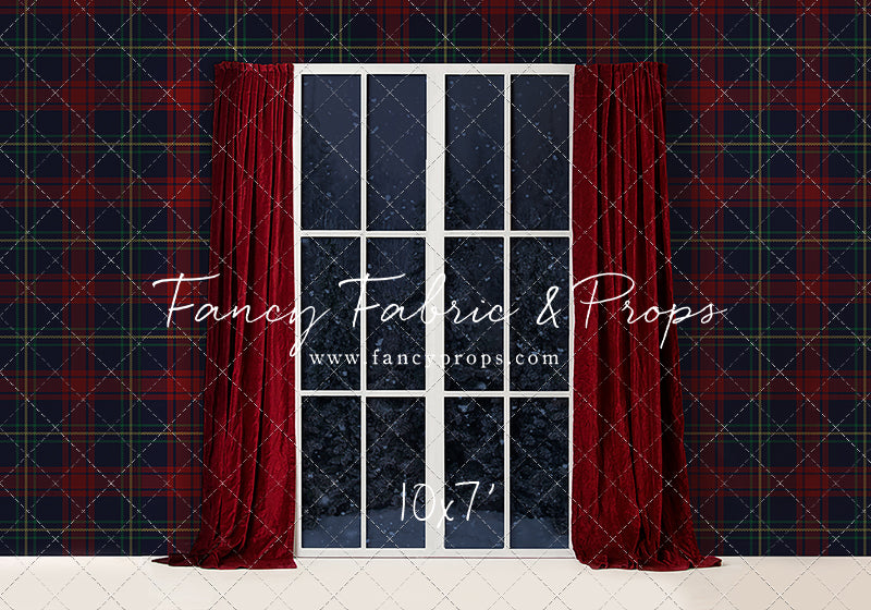 Tartan Traditional Mantle Window