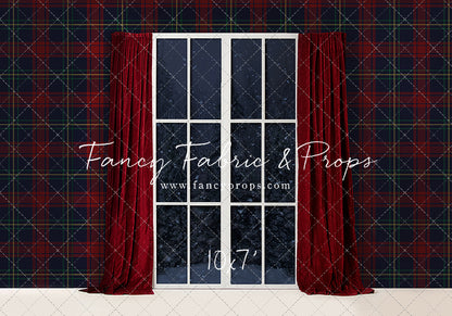 Tartan Traditional Mantle Window