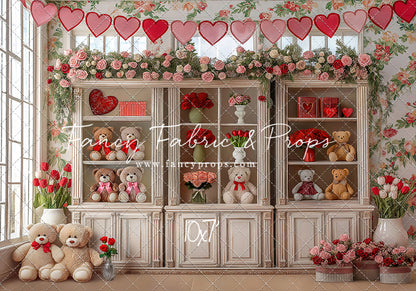 Teddy's Sweetheart Corner - With Sweep Option