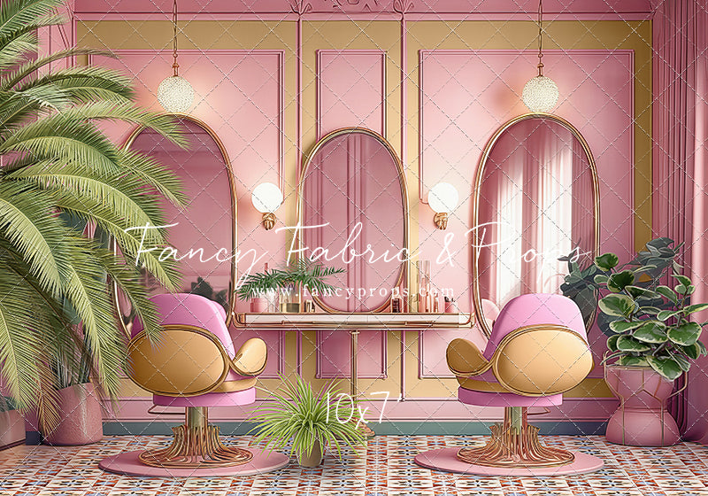 Teresa's Vanity - Tile Floor Option - With Sweep Option