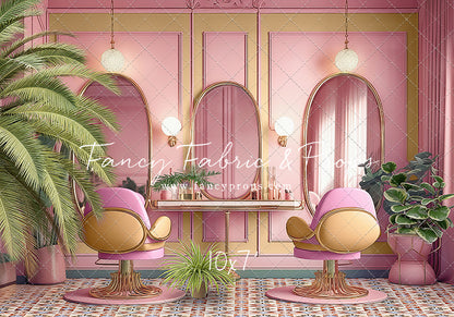 Teresa's Vanity - Tile Floor Option - With Sweep Option