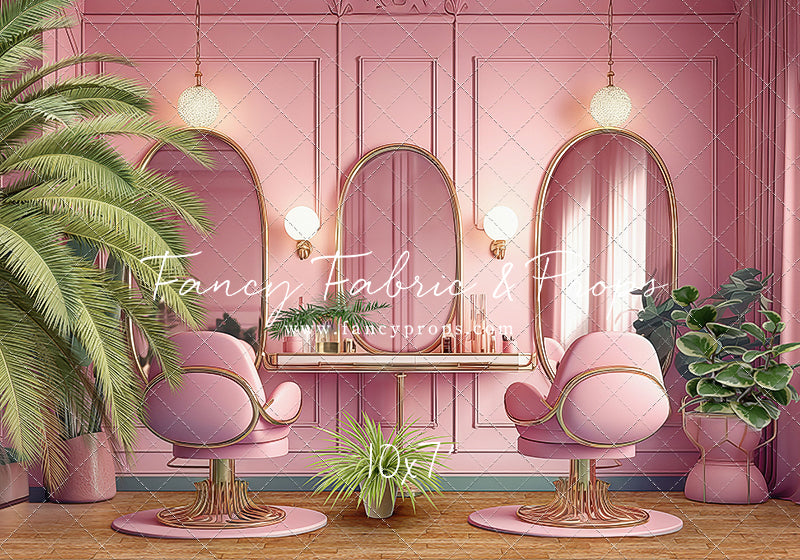 Teresa's Vanity - Wood Floor Option - With Sweep Option