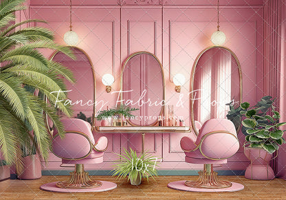 Teresa's Vanity - Wood Floor Option - With Sweep Option