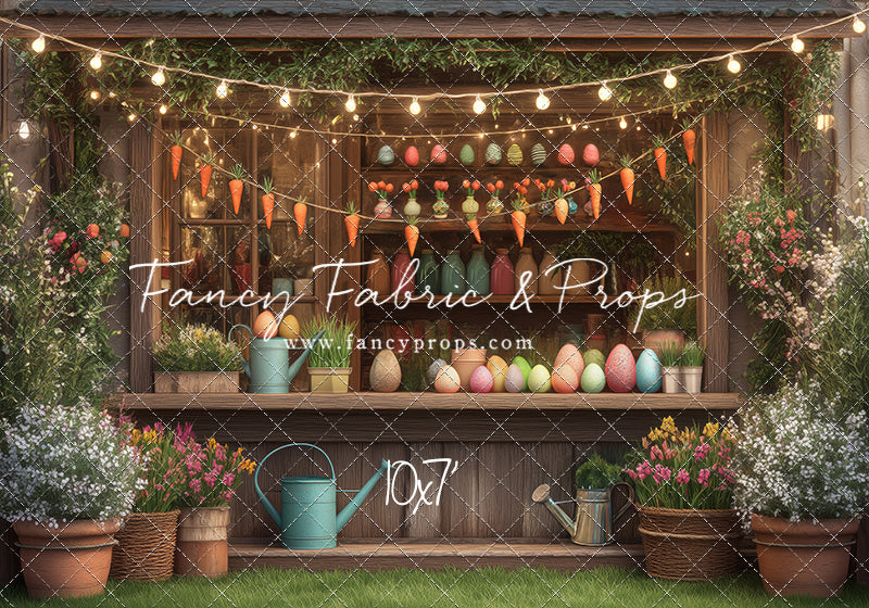 The Easter Garden Shop - With Sweep Option