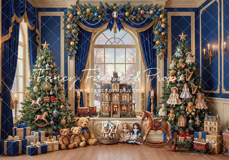 The Holiday Dollhouse Room - with Sweep Option