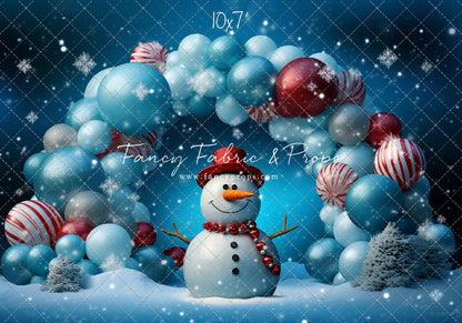 Top Hat Jolly Snowman