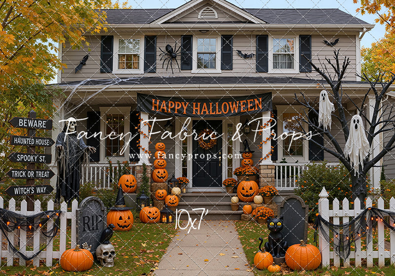 Trick or Treat Stop - With Sweep Option