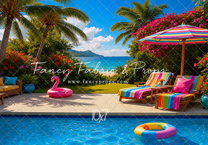 Tropical Float Club - With Sweep Option
