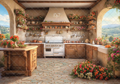 Tuscan Kitchen- With Sweep Option