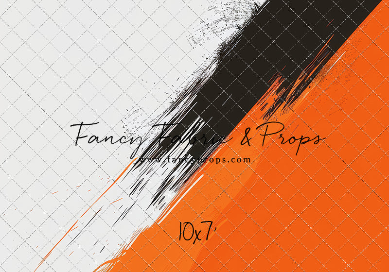 Varsity Orange & Black