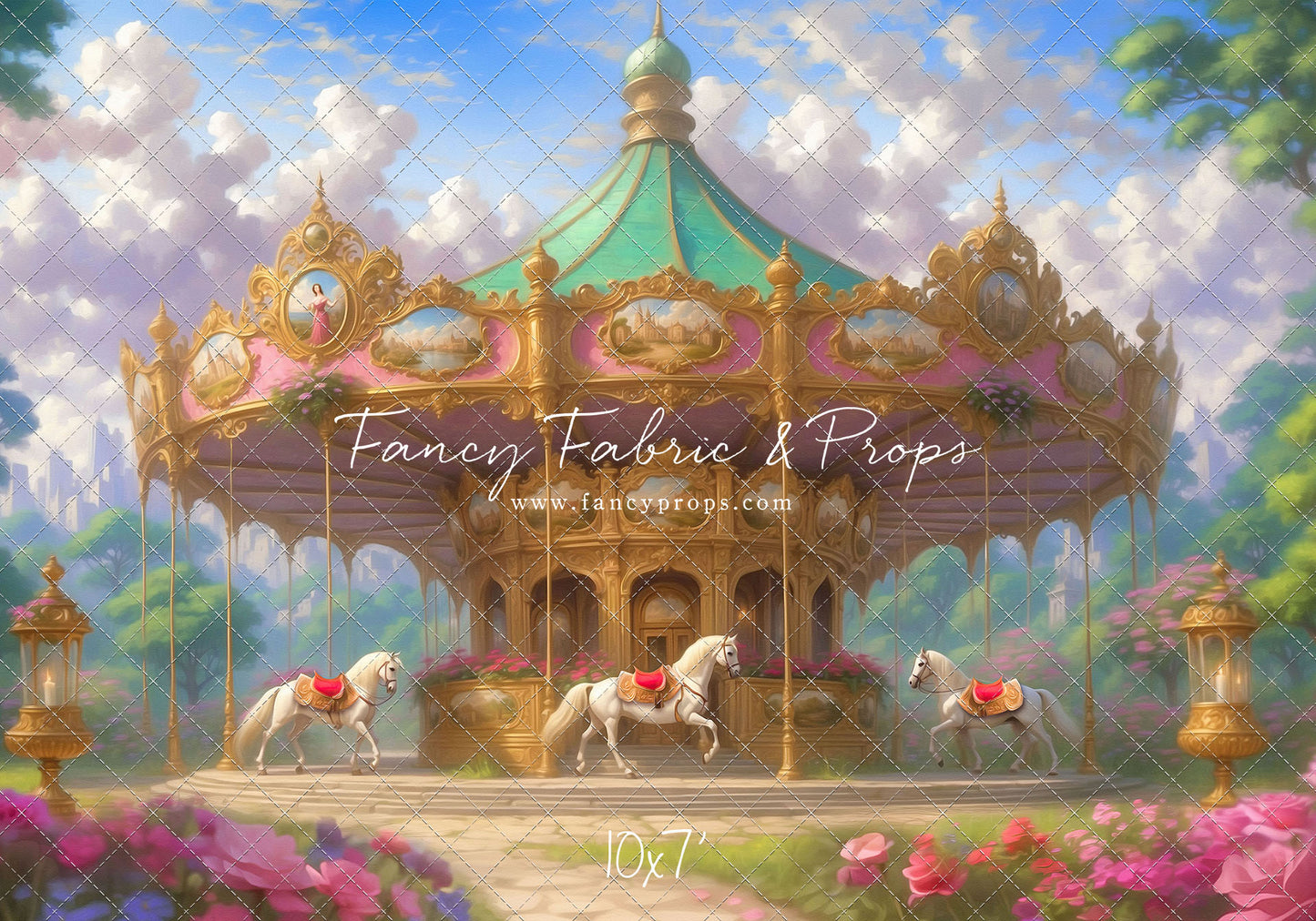 Victorian Elegance Carousel - With Sweep Option