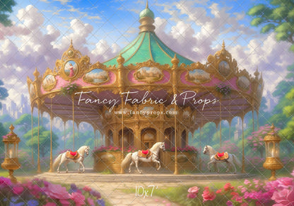 Victorian Elegance Carousel - With Sweep Option