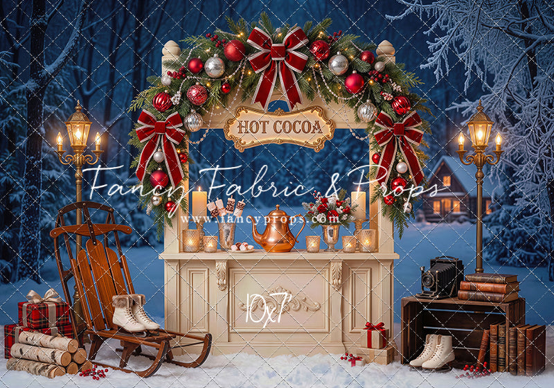 Vintage Cocoa Stand - with Sweep Option