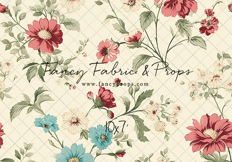 Vintage Bloom Fresco