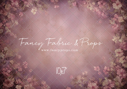 Vintage Mauve Petals - With Sweep Option