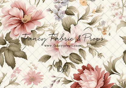 Vintage Pastel Blooms