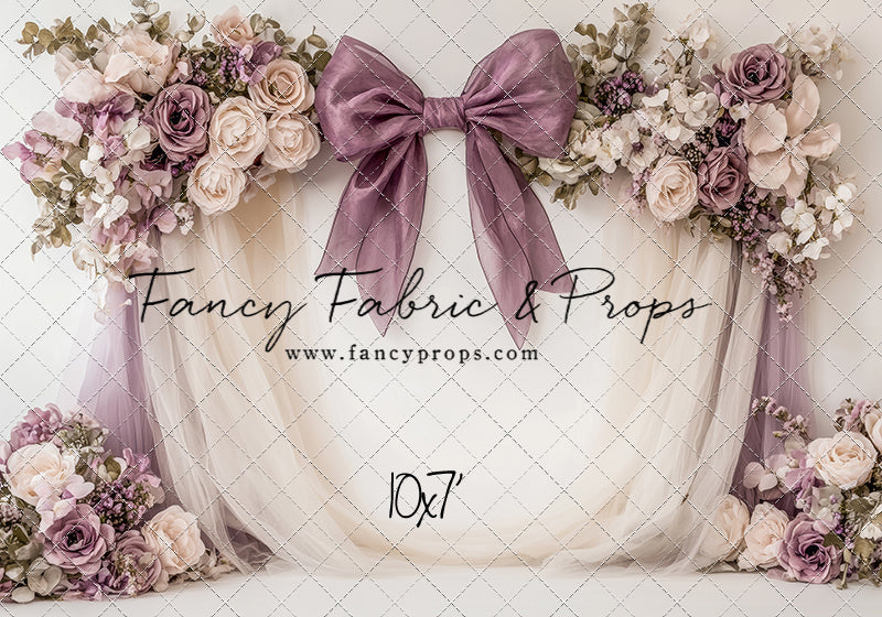 Violet Rose Cashmere - With Sweep Option